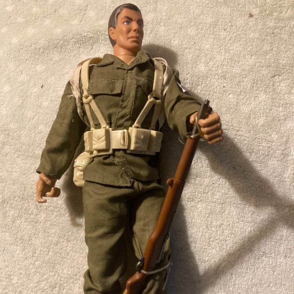 “12” Military Action Figure – Formative Intl – G.I. Joe Style – Green Uniform